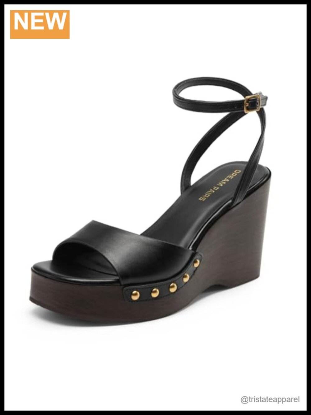 Womens Strappy Espadrille Platform Wedge Sandals